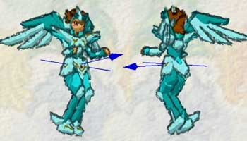 神聖ペガサス前背面図